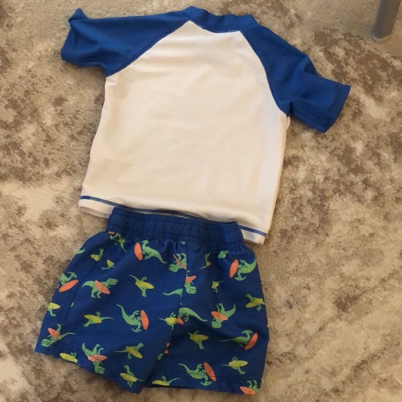 Carter's Swim Toddlerbaby Swim Trunks And Rash Guard Poshmark